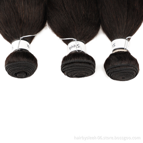 Rebecca Fashion wholesale N-YAKI straight Y1B color 10 to 28inches cheap 100% human hair virgin human hair extension bundles